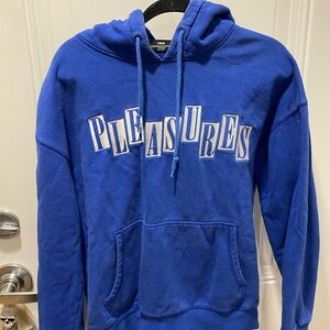 Pleasures Blue Hoodie